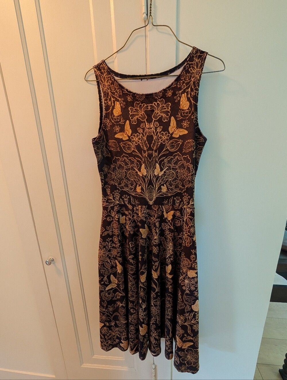 BlackMilk Golden Garden Dress